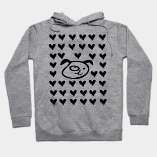 LOVE LOVE DOG Hoodie